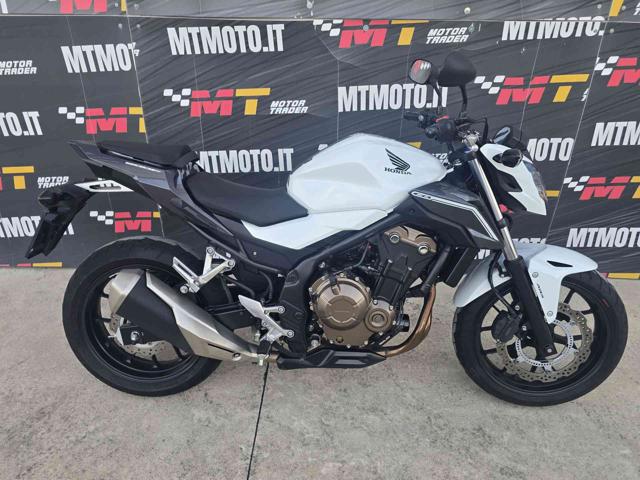 HONDA CB 500 F Bianco metallizzato