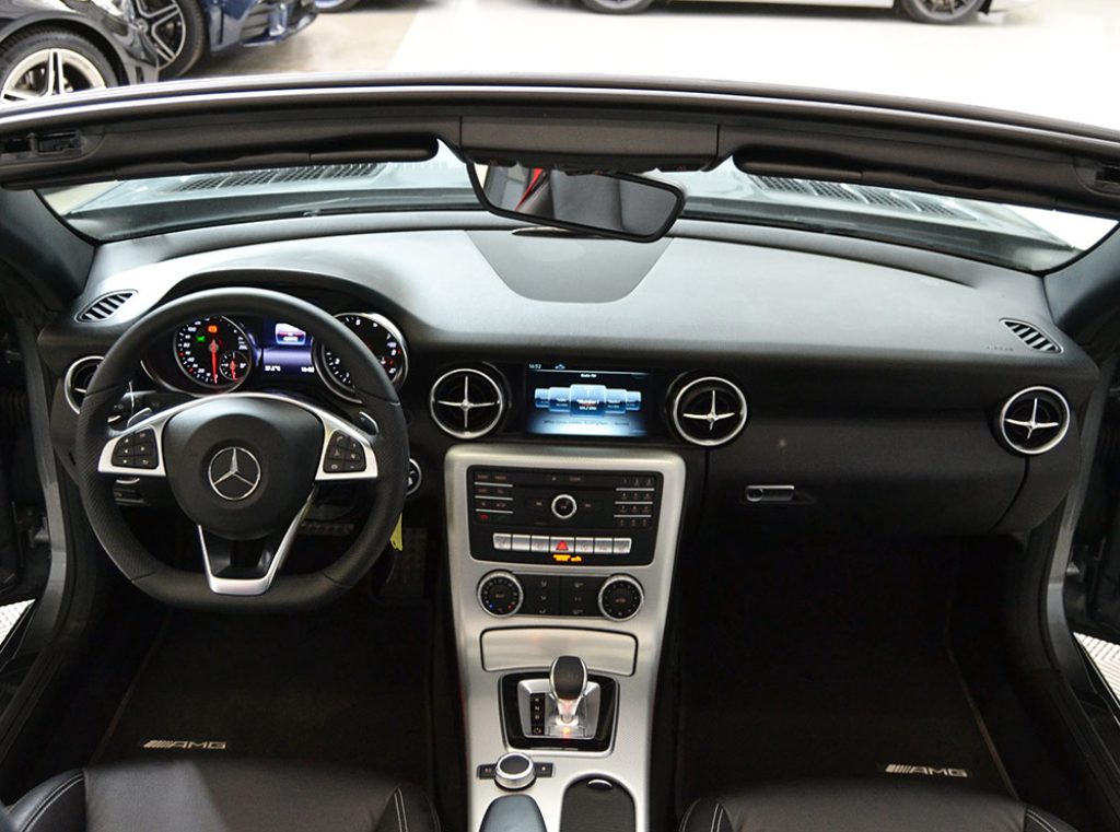 MERCEDES-BENZ SLC 180 Premium AMG line Automatica-Tetto Pano-Service M.B - 4