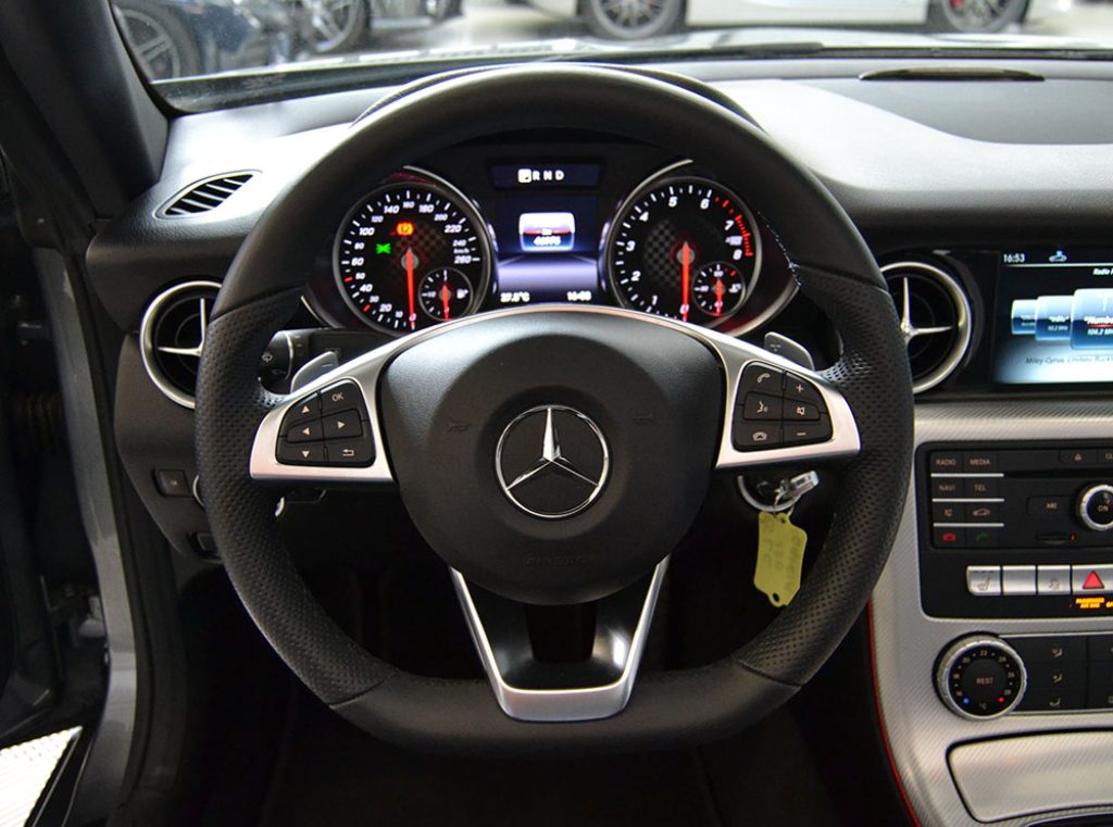 MERCEDES-BENZ SLC 180 Premium AMG line Automatica-Tetto Pano-Service M.B - 9