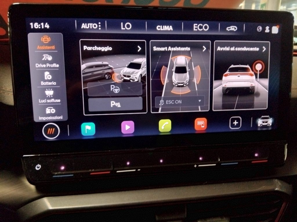 CUPRA Formentor 1.4 e-Hybrid DSG 204 CV PLUG IN 19 VIDEO - 24