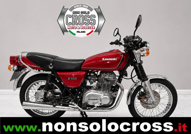 KAWASAKI Z 400 Rosso metallizzato