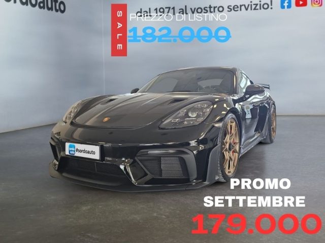 PORSCHE 718 Nero metallizzato