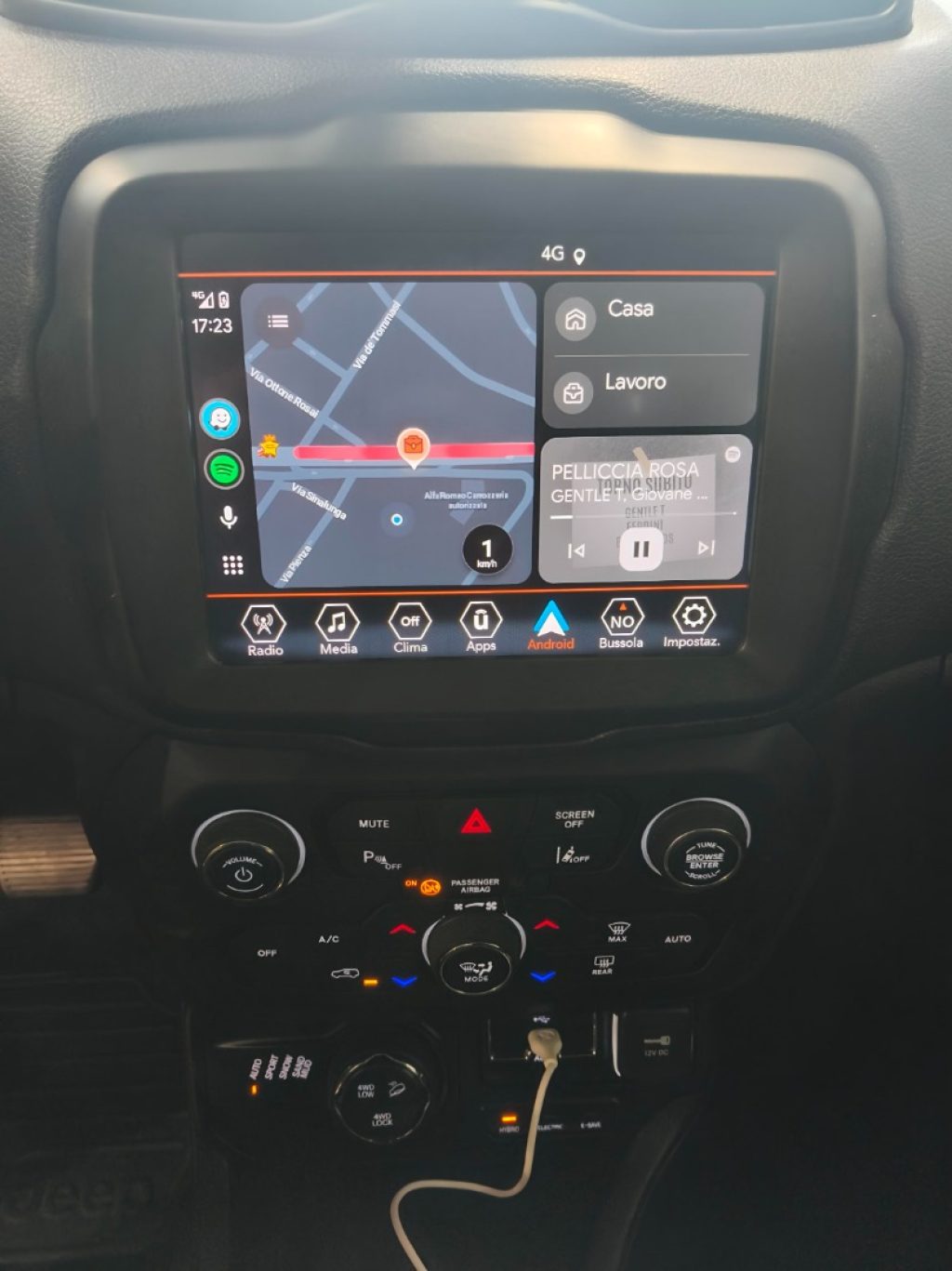 JEEP Renegade 1.3 T4 190CV PHEV 4xe AT6 Plug In Aziendale - 15