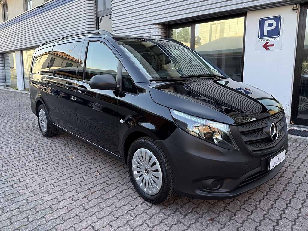 MERCEDES-BENZ Vito 2.0 116 CDI Tourer Long 9 POSTI TELECAMERA PELLE - 3