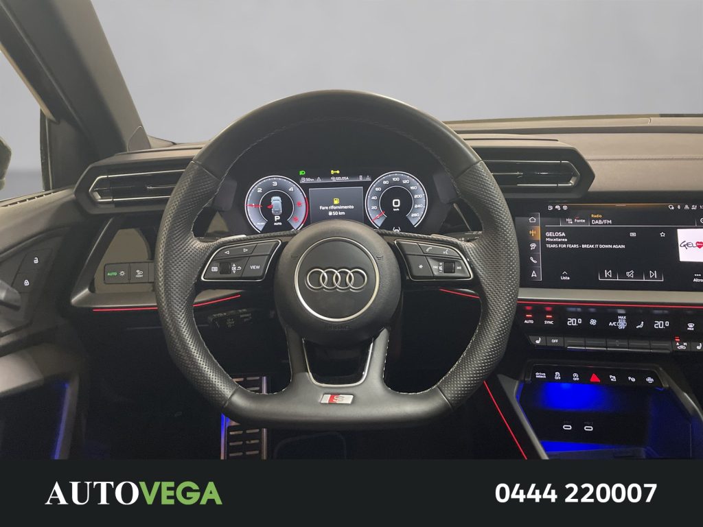 AUDI A3 sportback 2.0 tdi s line edition 150cv s-tronic - 9