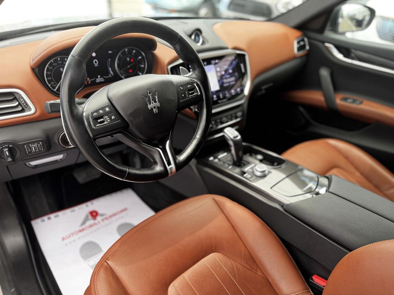 MASERATI Ghibli 330cv MHEV (PelleCognac/APP/LED/Retro) - 6