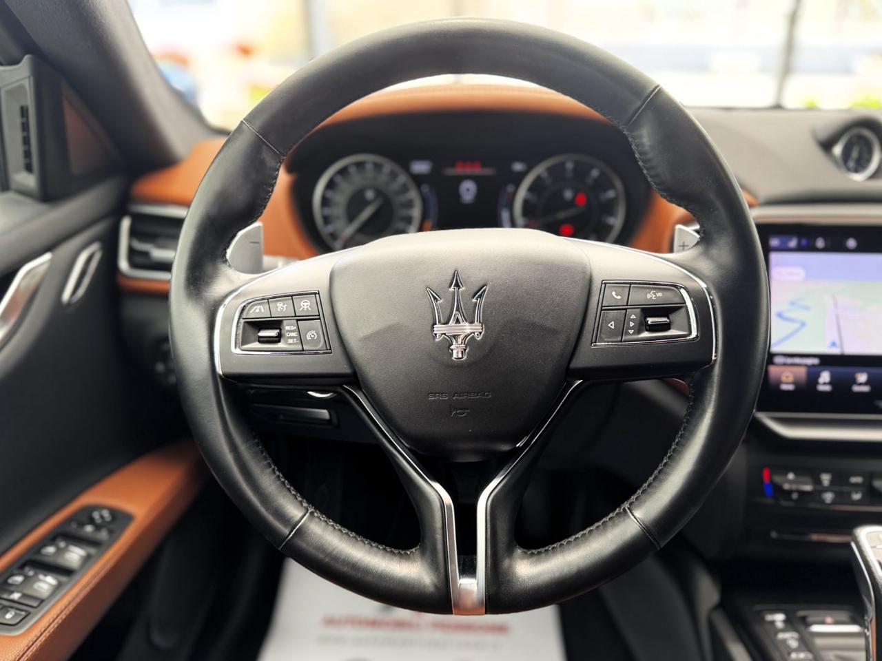 MASERATI Ghibli 330cv MHEV (PelleCognac/APP/LED/Retro) - 17