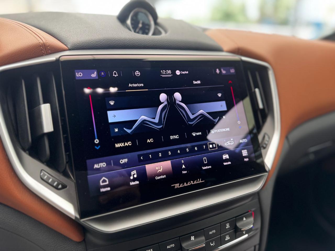 MASERATI Ghibli 330cv MHEV (PelleCognac/APP/LED/Retro) - 27