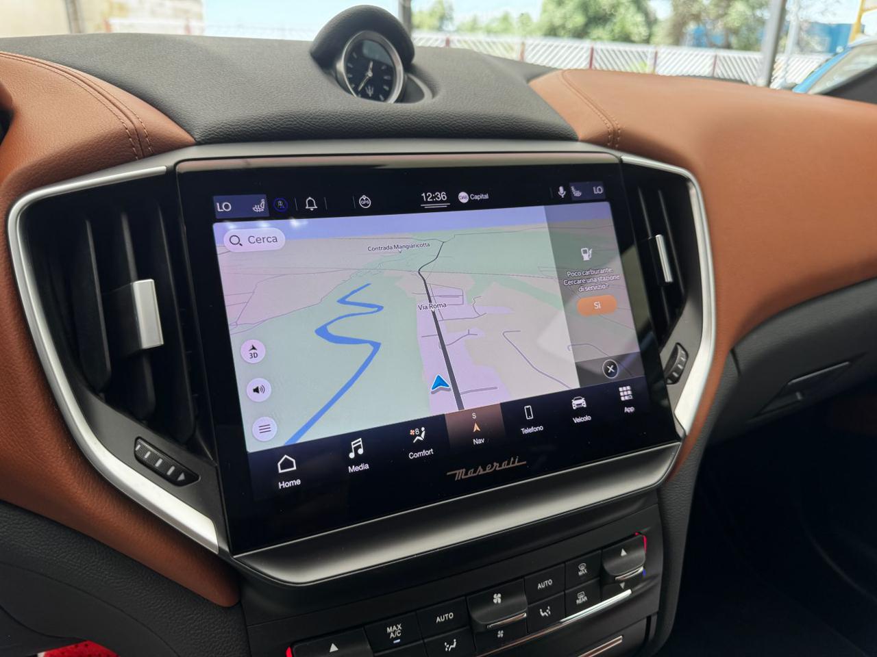 MASERATI Ghibli 330cv MHEV (PelleCognac/APP/LED/Retro) - 28