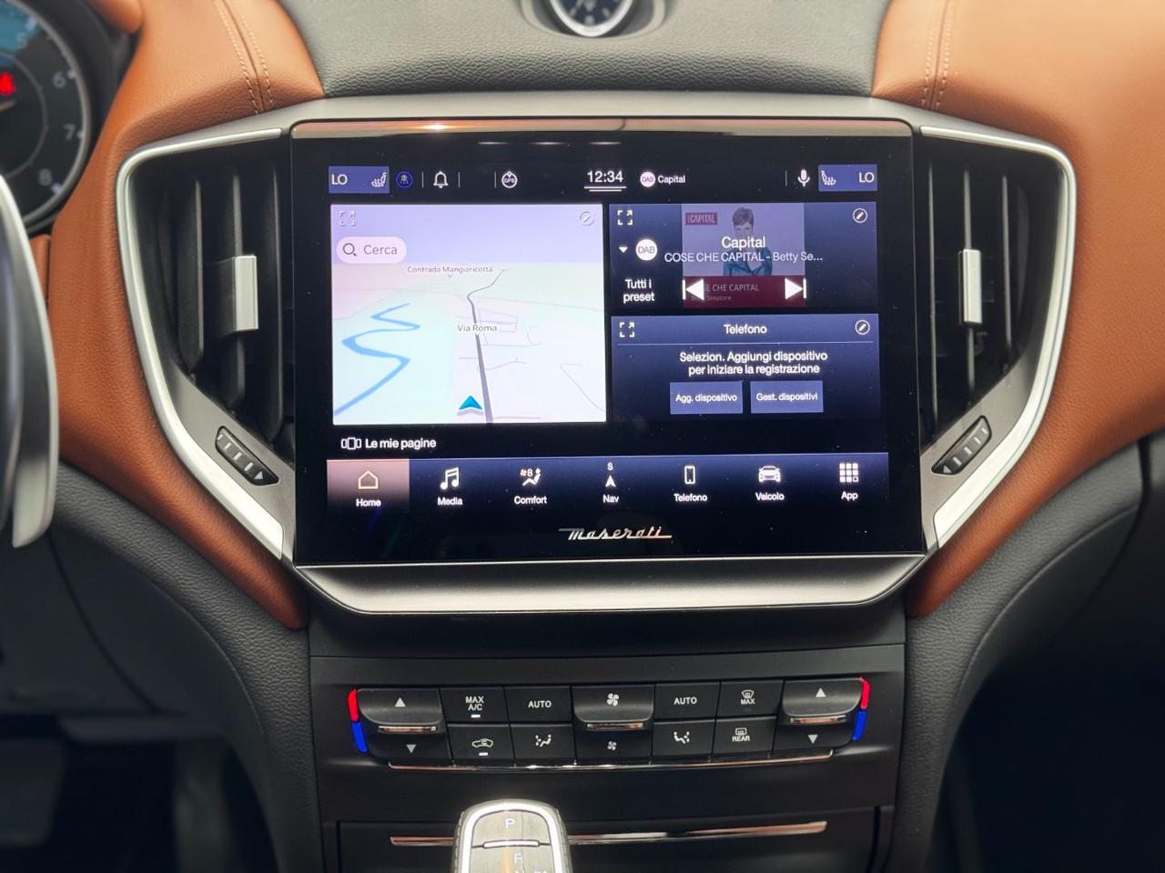 MASERATI Ghibli 330cv MHEV (PelleCognac/APP/LED/Retro) - 19
