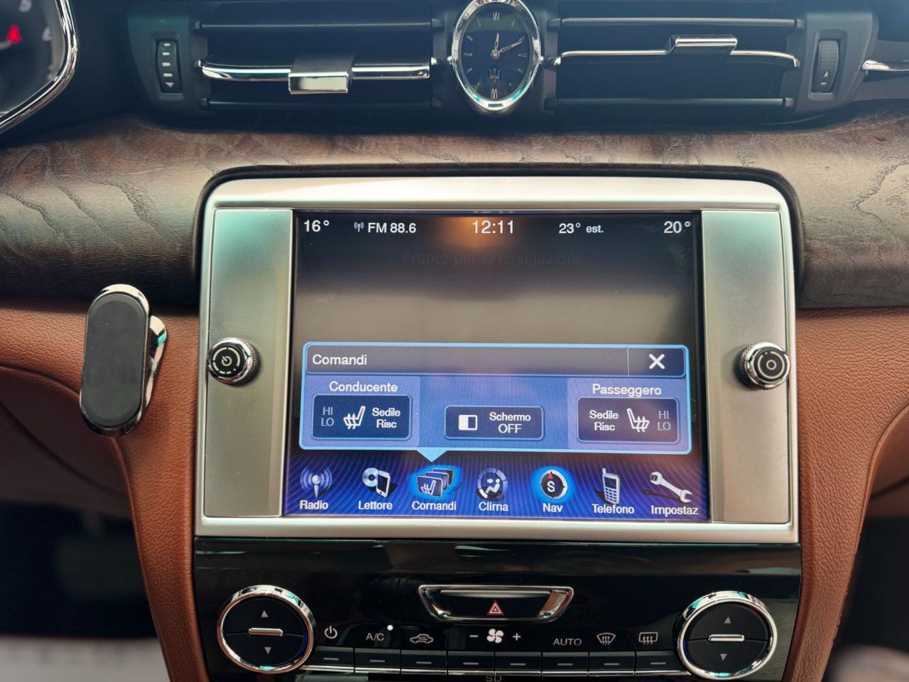 MASERATI Quattroporte 3.0 V6 411cv S Q4 Granlusso (Tetto/Pelle cuoio) - 22