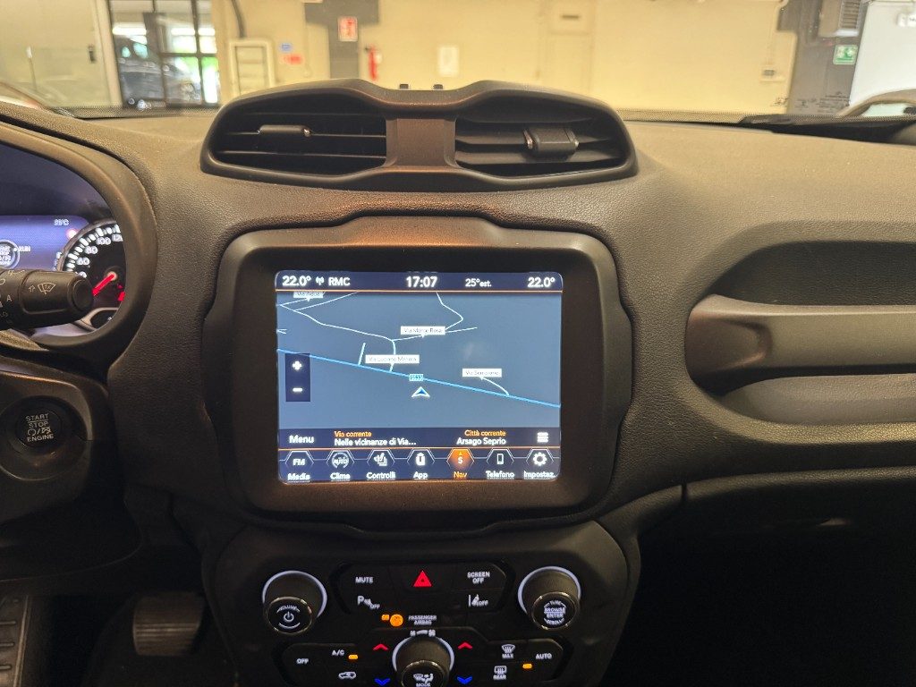 JEEP Renegade 1.3 T4 DDCT Limited-BIKINI BLUE-UNICO PROPRIETARIO - 12
