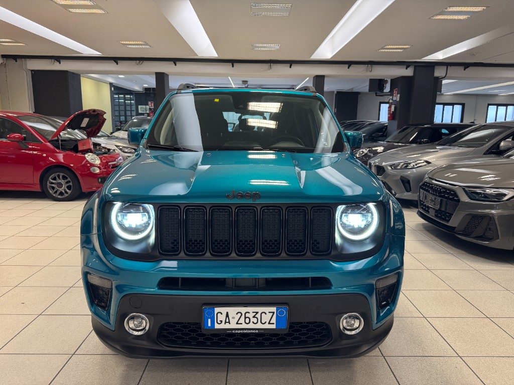 JEEP Renegade 1.3 T4 DDCT Limited-BIKINI BLUE-UNICO PROPRIETARIO - 2