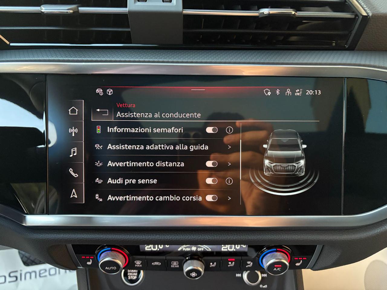 AUDI Q3 SPB SPORTBACK 35 TDI S tronic S line edition TETTO - 39