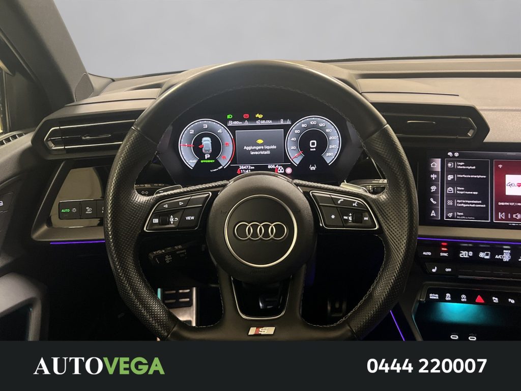 AUDI A3 sportback 2.0 tdi s line edition 150cv s-tronic - 9
