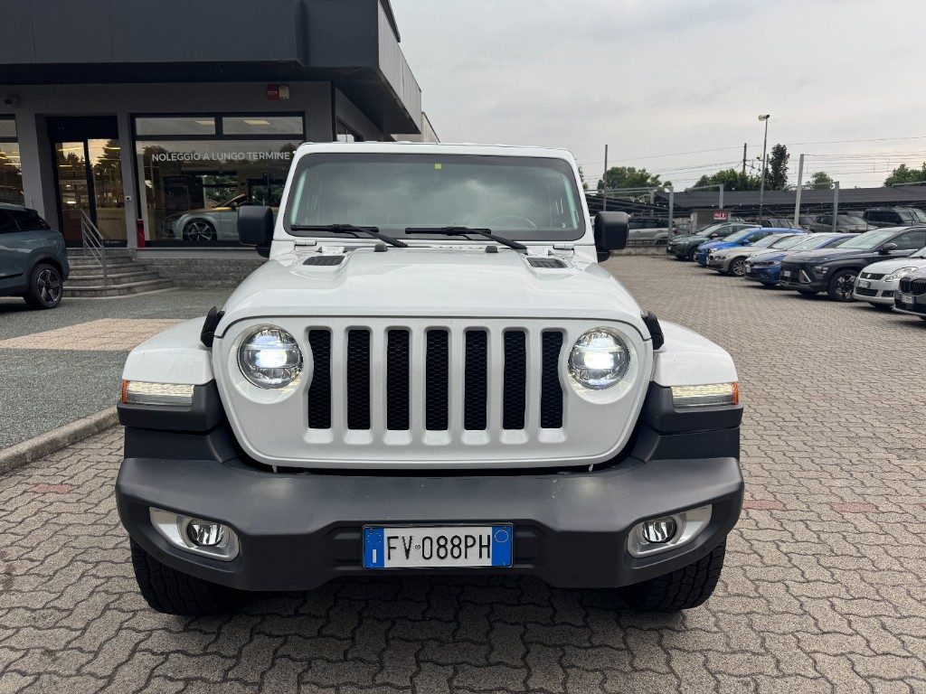 JEEP Wrangler Unlimited 2.2 Mjt II Sahara +GANCIO TRAINO - 2
