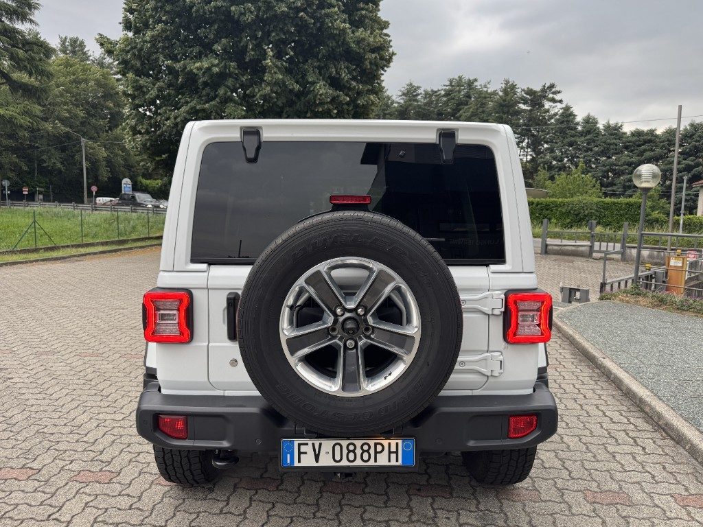 JEEP Wrangler Unlimited 2.2 Mjt II Sahara +GANCIO TRAINO - 5