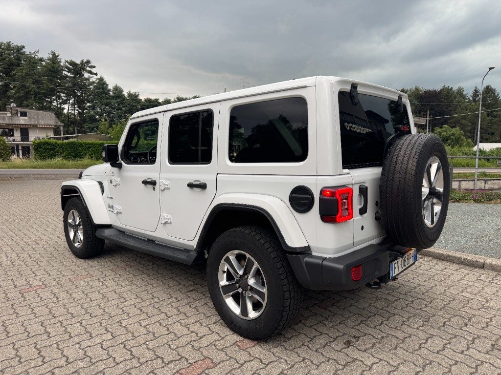 JEEP Wrangler Unlimited 2.2 Mjt II Sahara +GANCIO TRAINO - 6