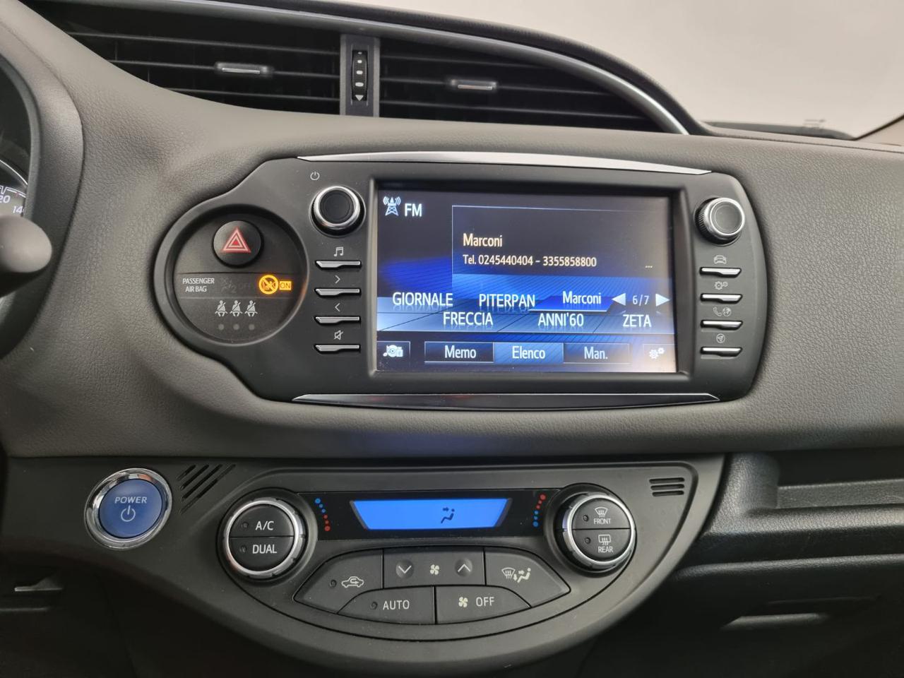 TOYOTA Yaris 1.5 Hybrid 5 porte Active - 12