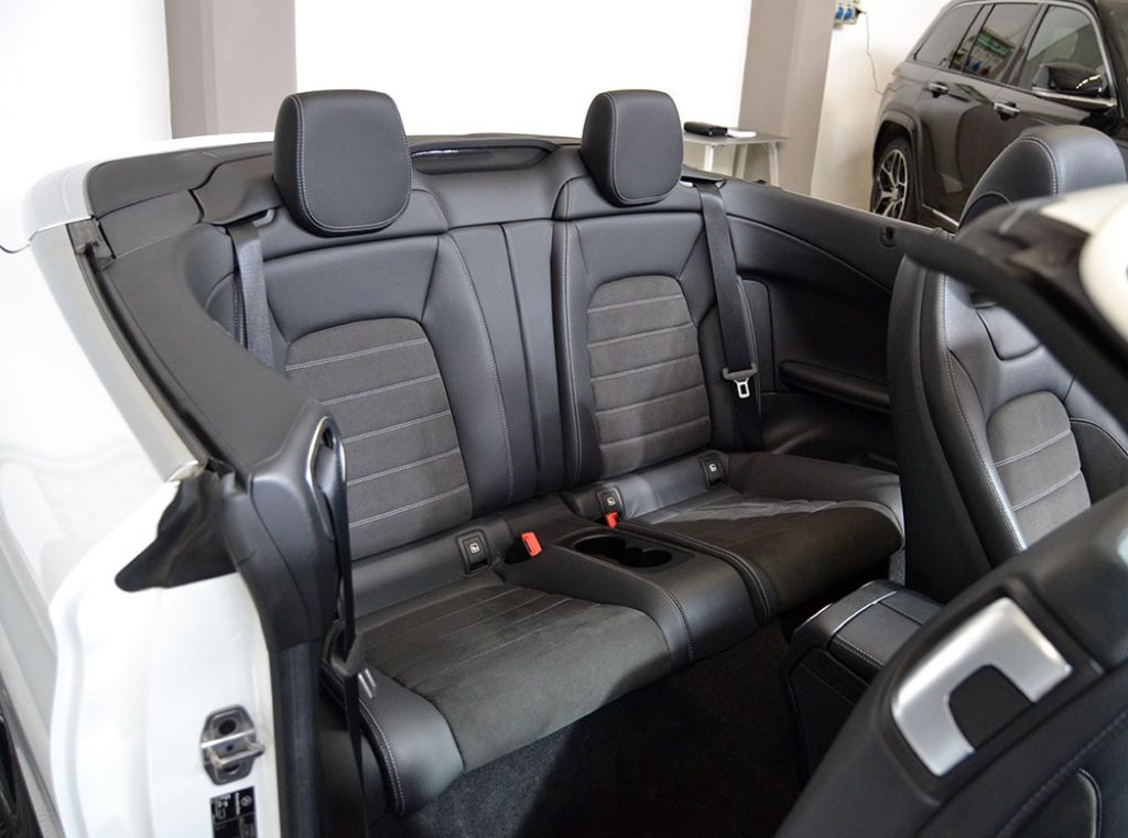 MERCEDES-BENZ C 180 Cabrio Premium Amg Automatica Capote Blu - 4