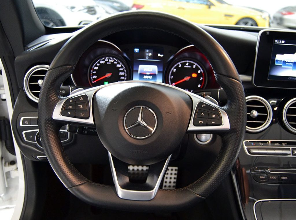 MERCEDES-BENZ C 180 Cabrio Premium Amg Automatica Capote Blu - 12