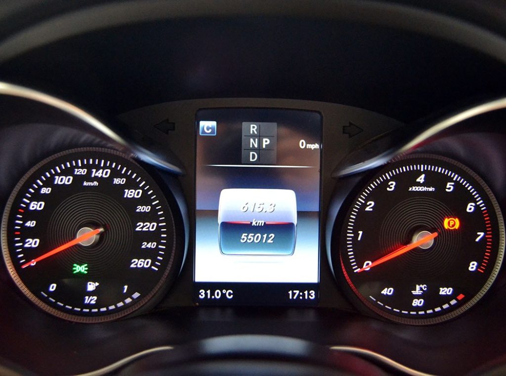 MERCEDES-BENZ C 180 Cabrio Premium Amg Automatica Capote Blu - 13