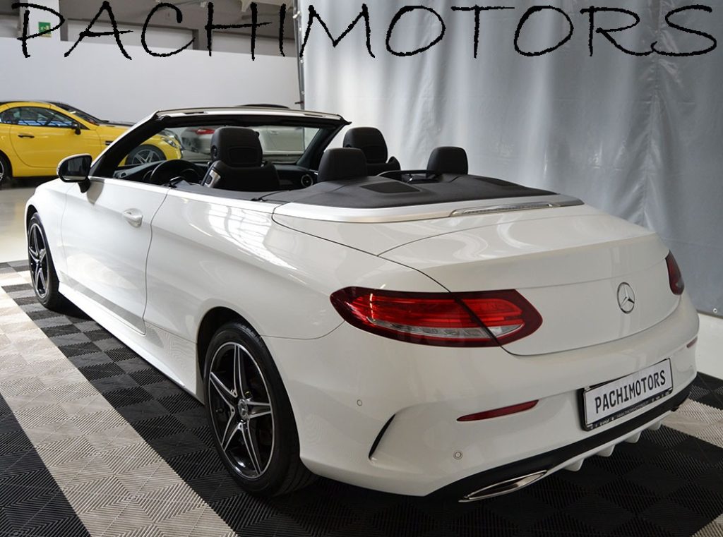 MERCEDES-BENZ C 180 Cabrio Premium Amg Automatica Capote Blu - 20