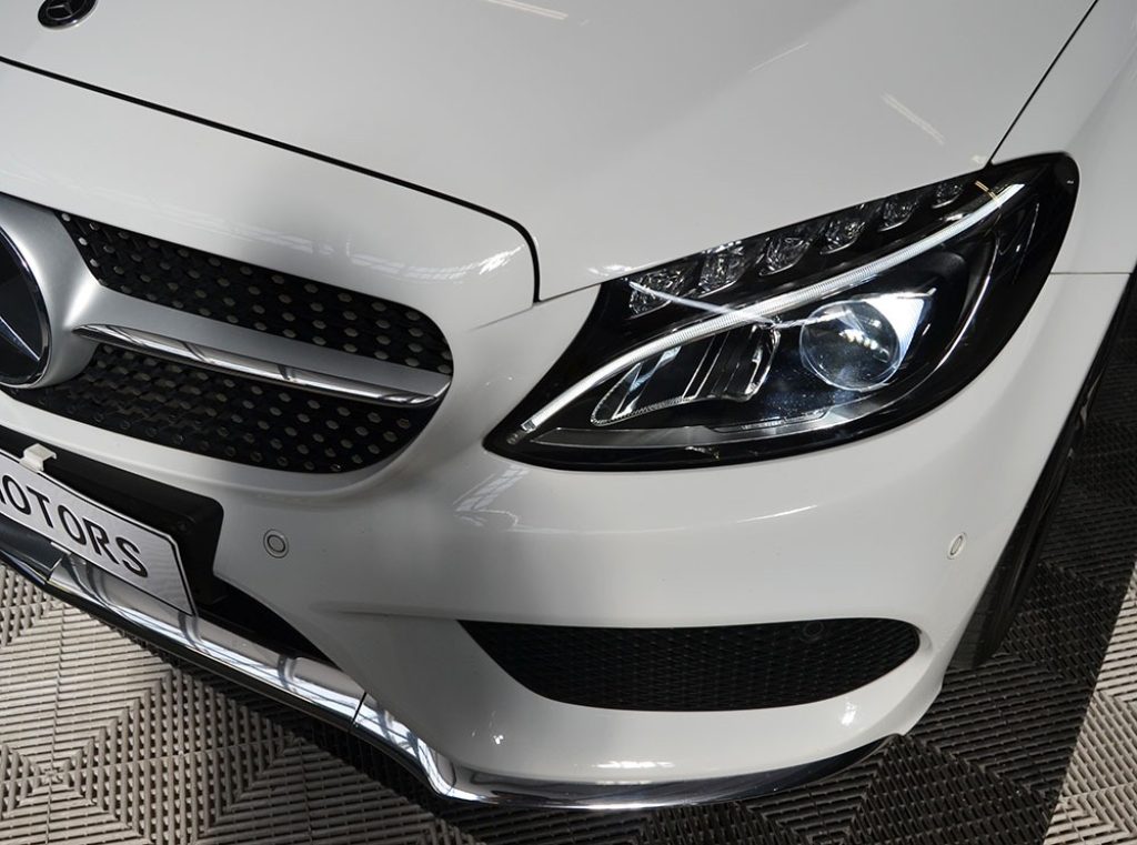 MERCEDES-BENZ C 180 Cabrio Premium Amg Automatica Capote Blu - 25