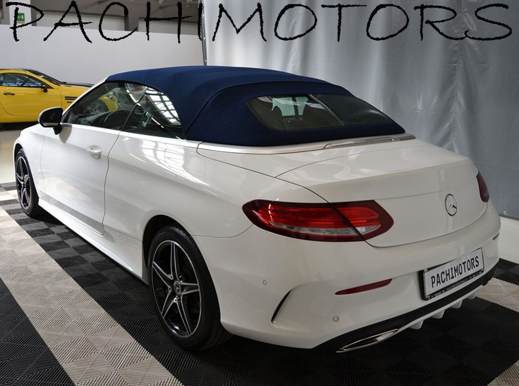 MERCEDES-BENZ C 180 Cabrio Premium Amg Automatica Capote Blu - 23