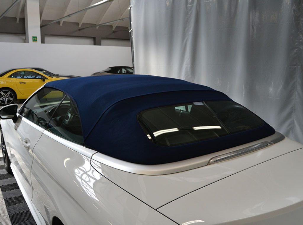 MERCEDES-BENZ C 180 Cabrio Premium Amg Automatica Capote Blu - 24