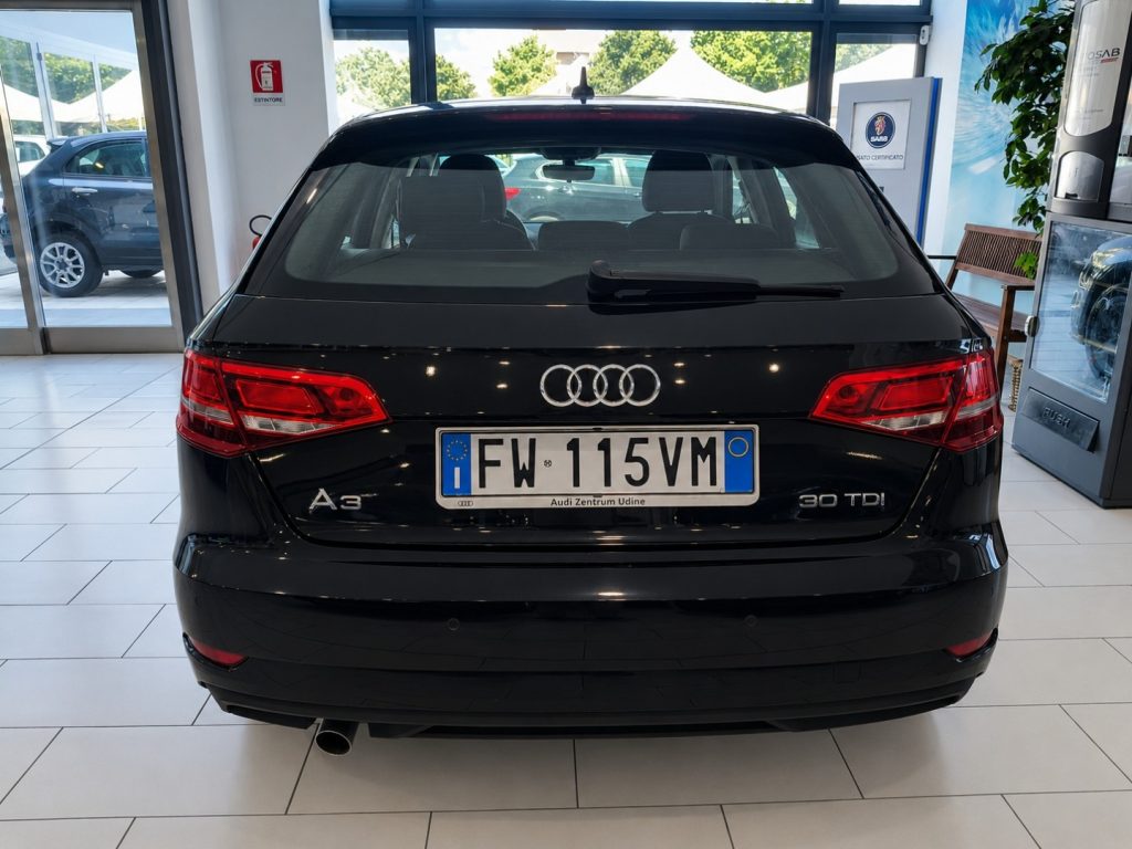 AUDI A3 SPB 30 1.6 TDI Clima Aut. Navi Park Aziendale - 5