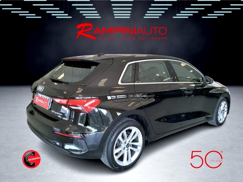 AUDI A3 SPB 30 g-tron METANO S tronic Km 55.000 Iva espost - 7