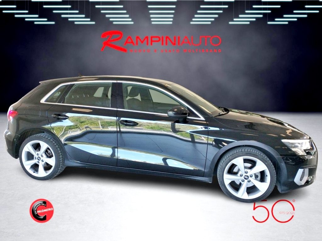 AUDI A3 SPB 30 g-tron METANO S tronic Km 35.000 Iva espost - 7