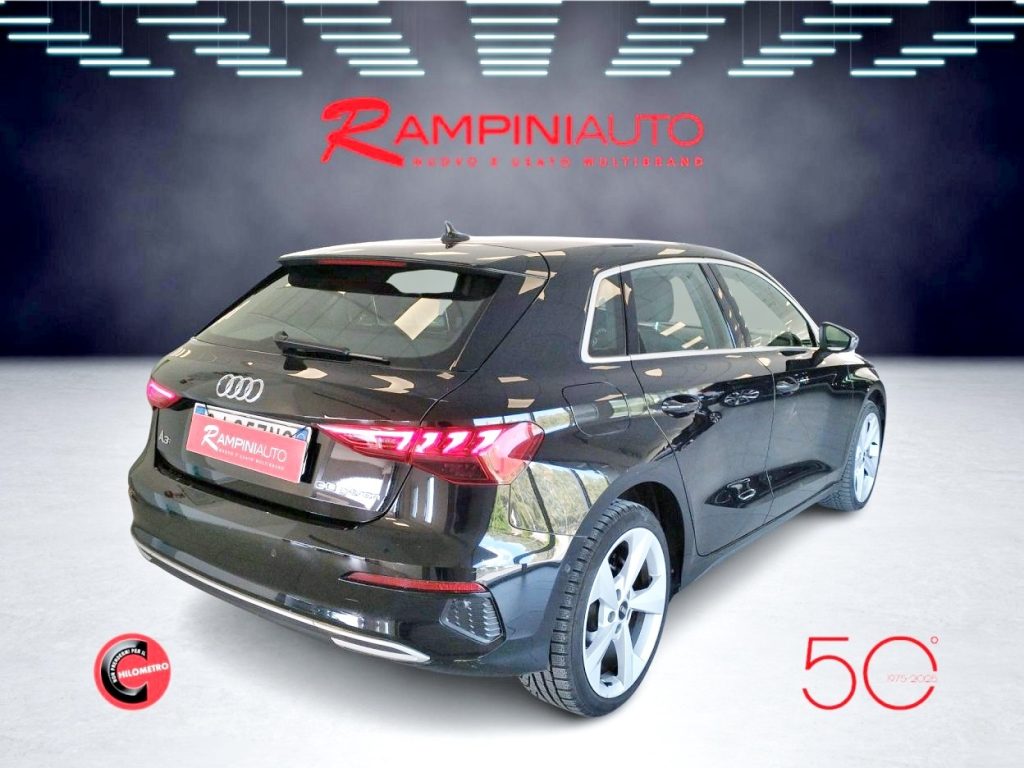 AUDI A3 SPB 30 g-tron METANO S tronic Km 35.000 Iva espost - 8