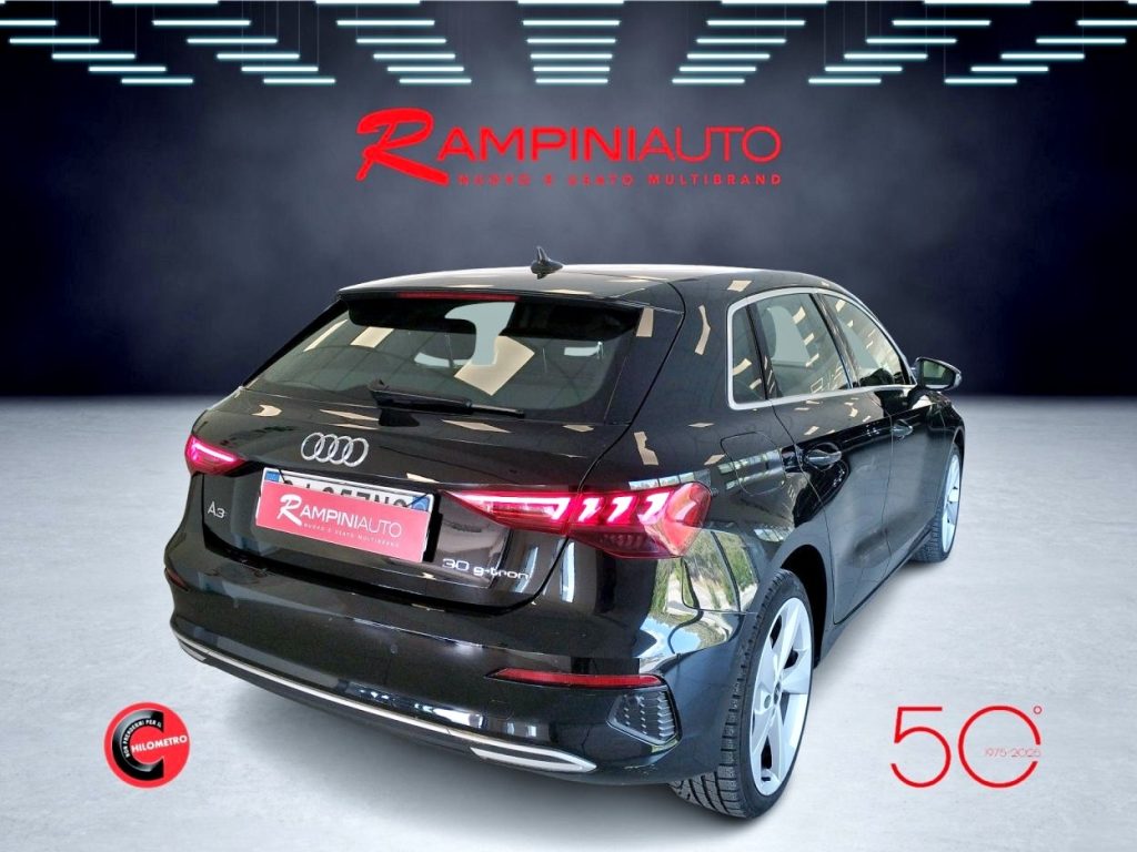 AUDI A3 SPB 30 g-tron METANO S tronic Km 35.000 Iva espost - 9