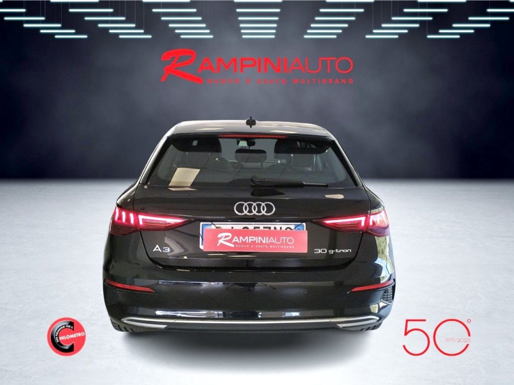 AUDI A3 SPB 30 g-tron METANO S tronic Km 35.000 Iva espost - 10