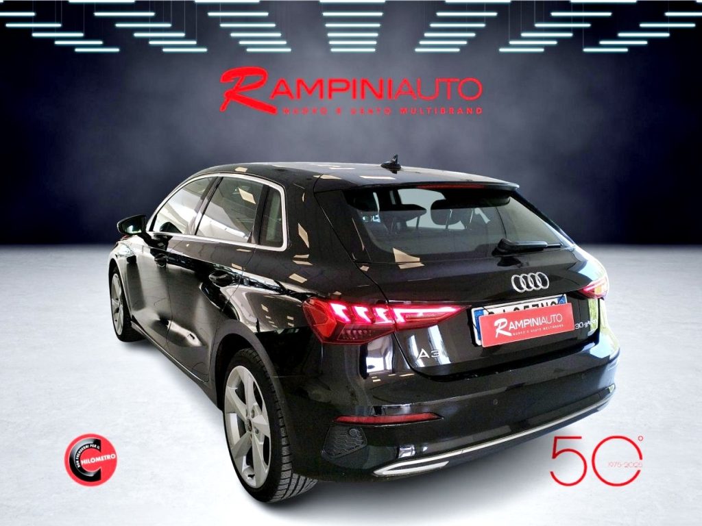 AUDI A3 SPB 30 g-tron METANO S tronic Km 35.000 Iva espost - 11