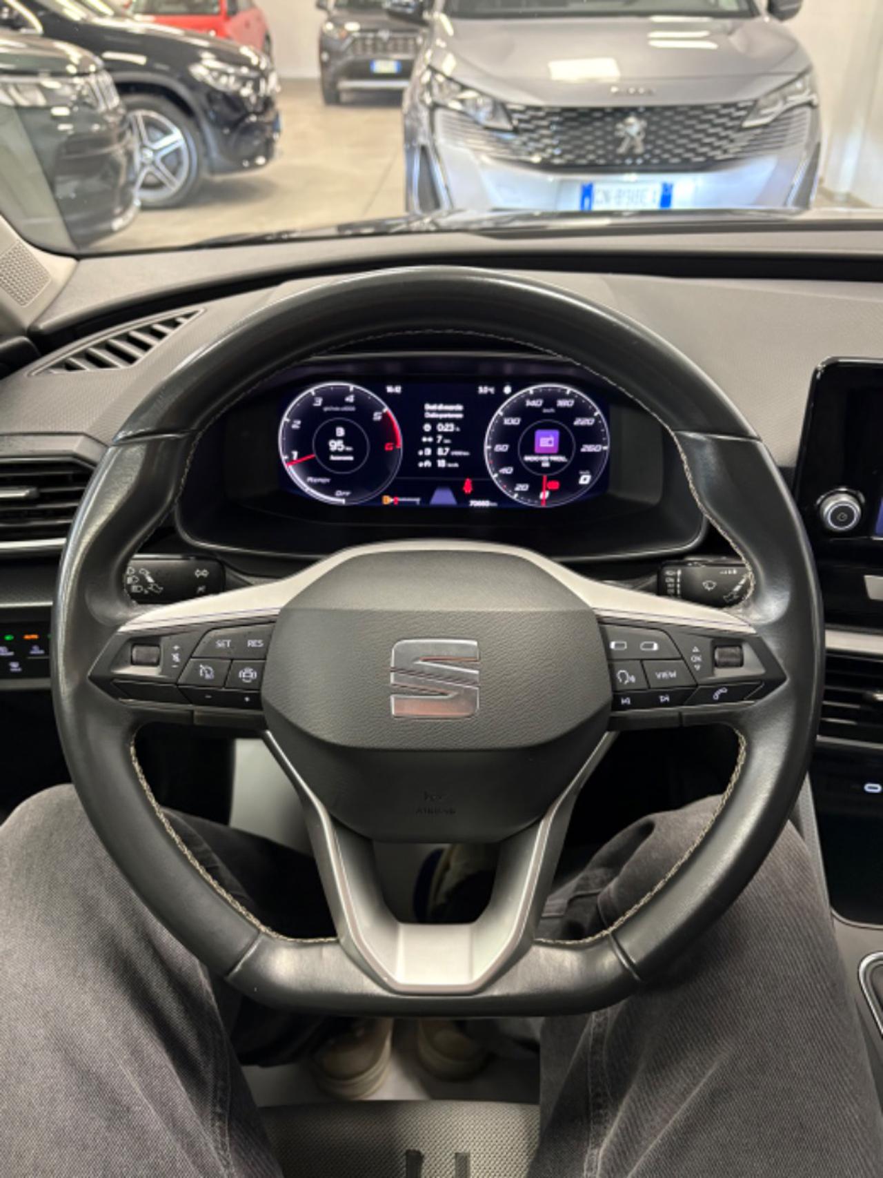 SEAT Leon 2.0 TDI Style 116 CV IVA ESPOSTA PREZZO REALE - 9