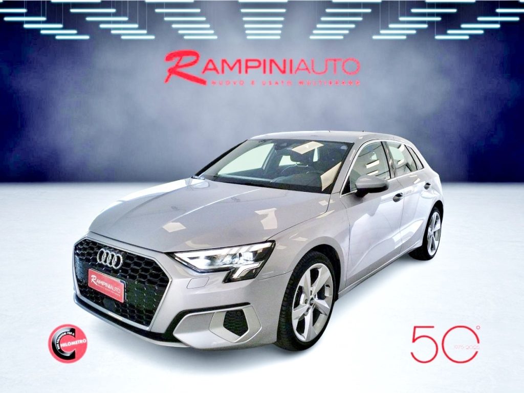 AUDI A3 SPB 30 g-tron METANO S tronic Km 51.000 Iva espost - 2