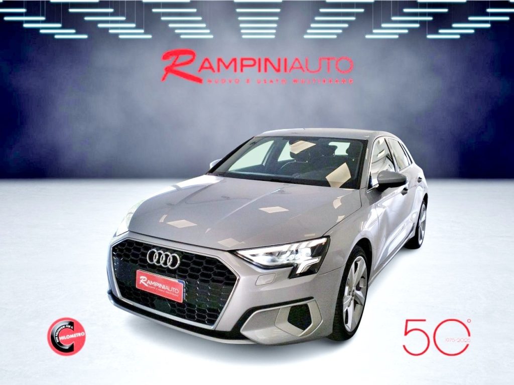AUDI A3 SPB 30 g-tron METANO S tronic Km 51.000 Iva espost - 3