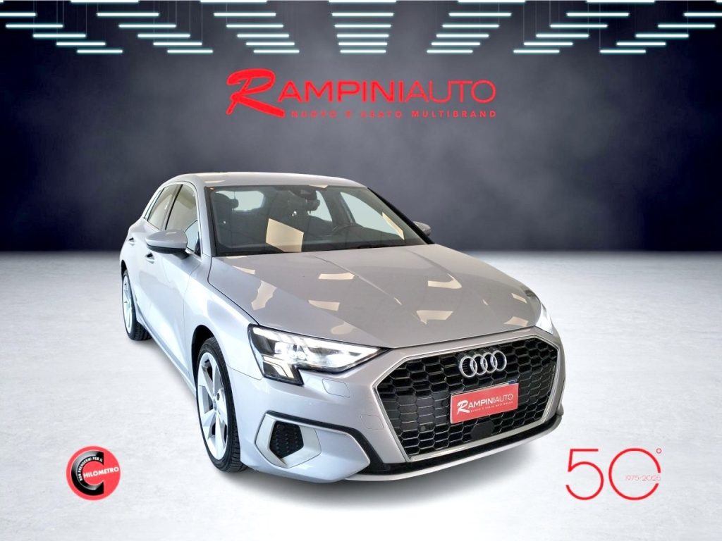 AUDI A3 SPB 30 g-tron METANO S tronic Km 51.000 Iva espost - 5