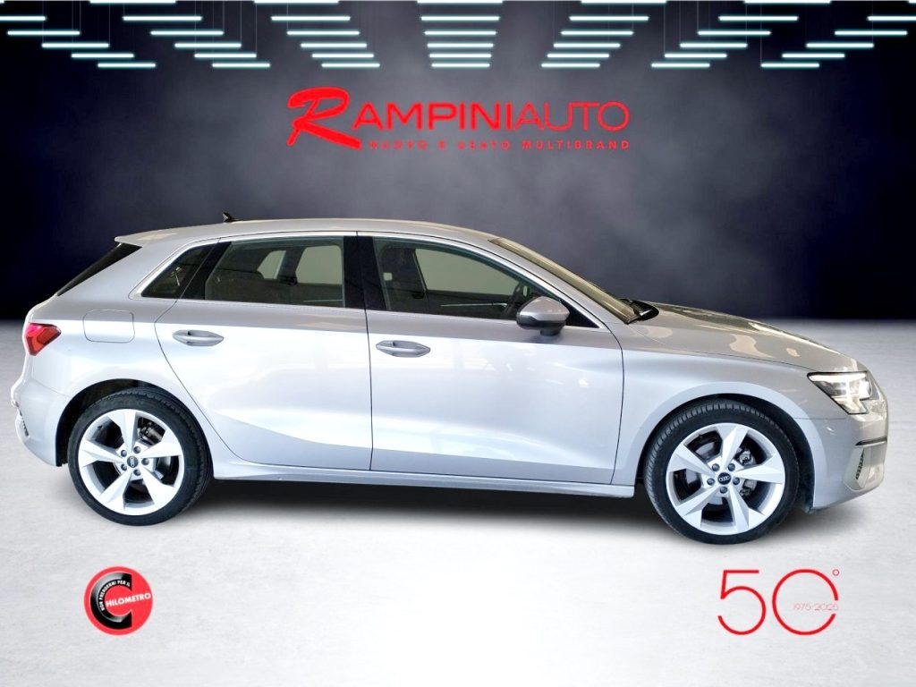AUDI A3 SPB 30 g-tron METANO S tronic Km 51.000 Iva espost - 8