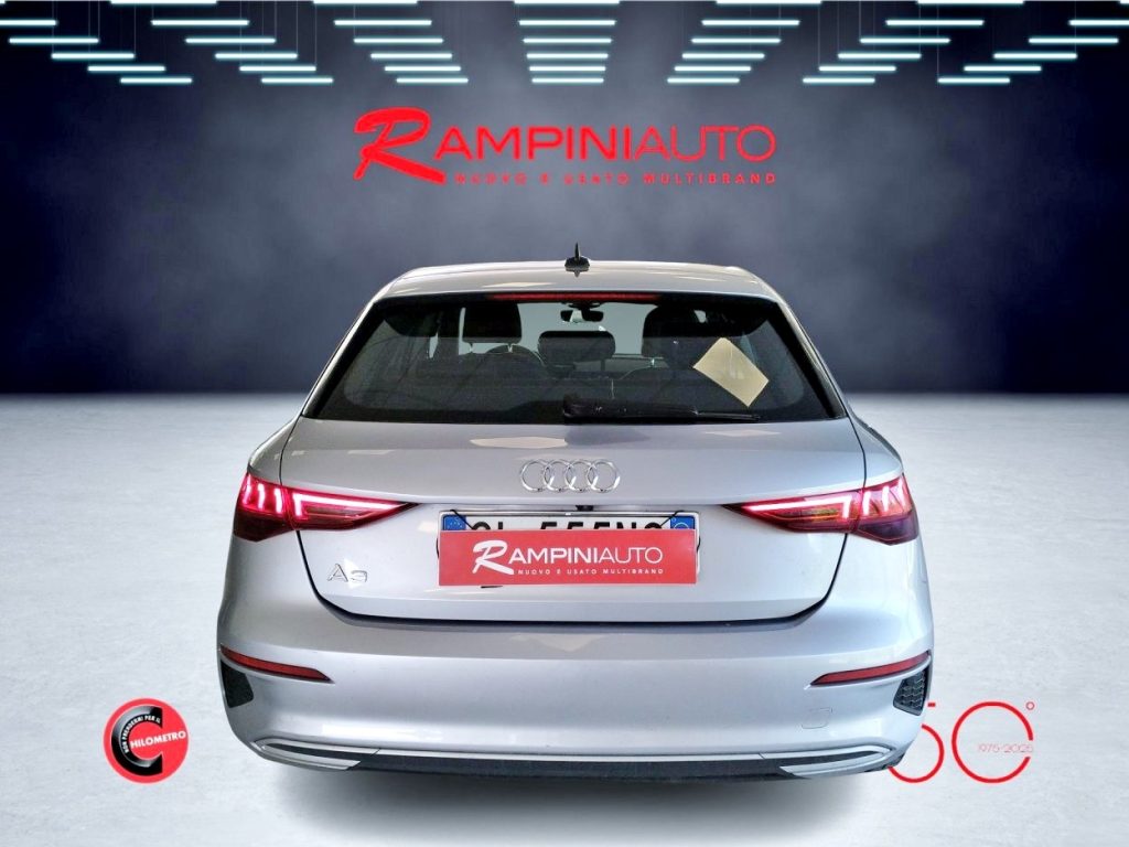 AUDI A3 SPB 30 g-tron METANO S tronic Km 51.000 Iva espost - 10