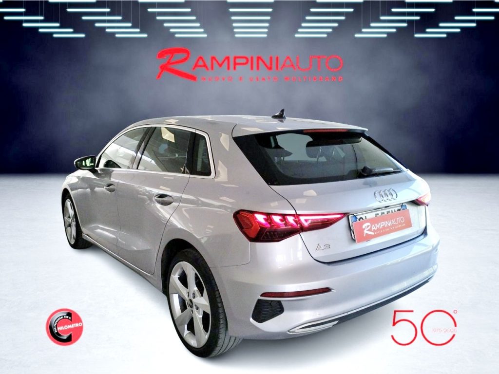 AUDI A3 SPB 30 g-tron METANO S tronic Km 51.000 Iva espost - 11