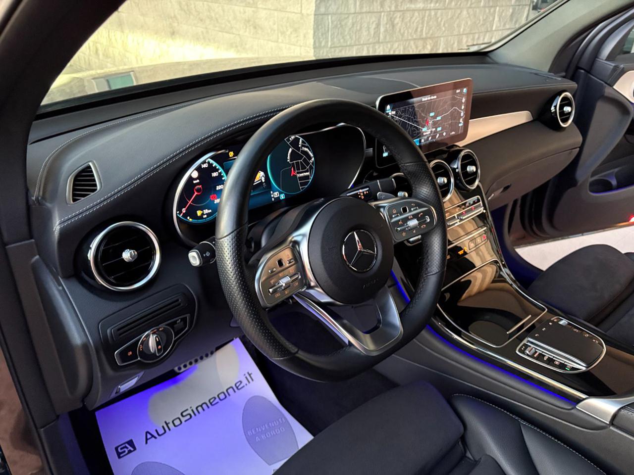 MERCEDES-BENZ GLC 220 d 4Matic Coupé Premium Plus Pack Night TETTO - 14