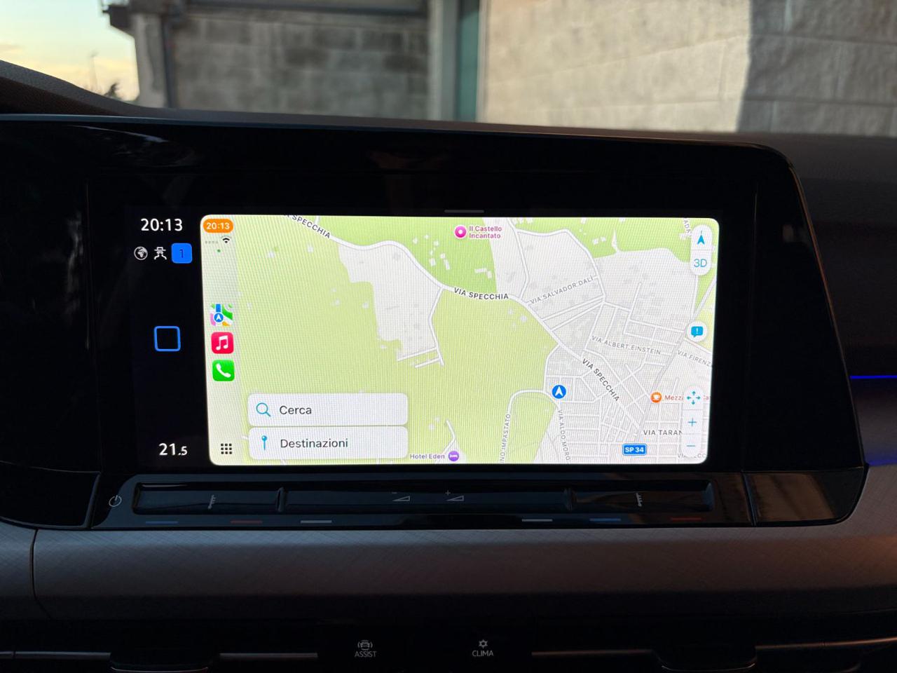 VOLKSWAGEN Golf 2.0 TDI DSG SCR Life COCKPIT-LUCI AMBIENTE - 18
