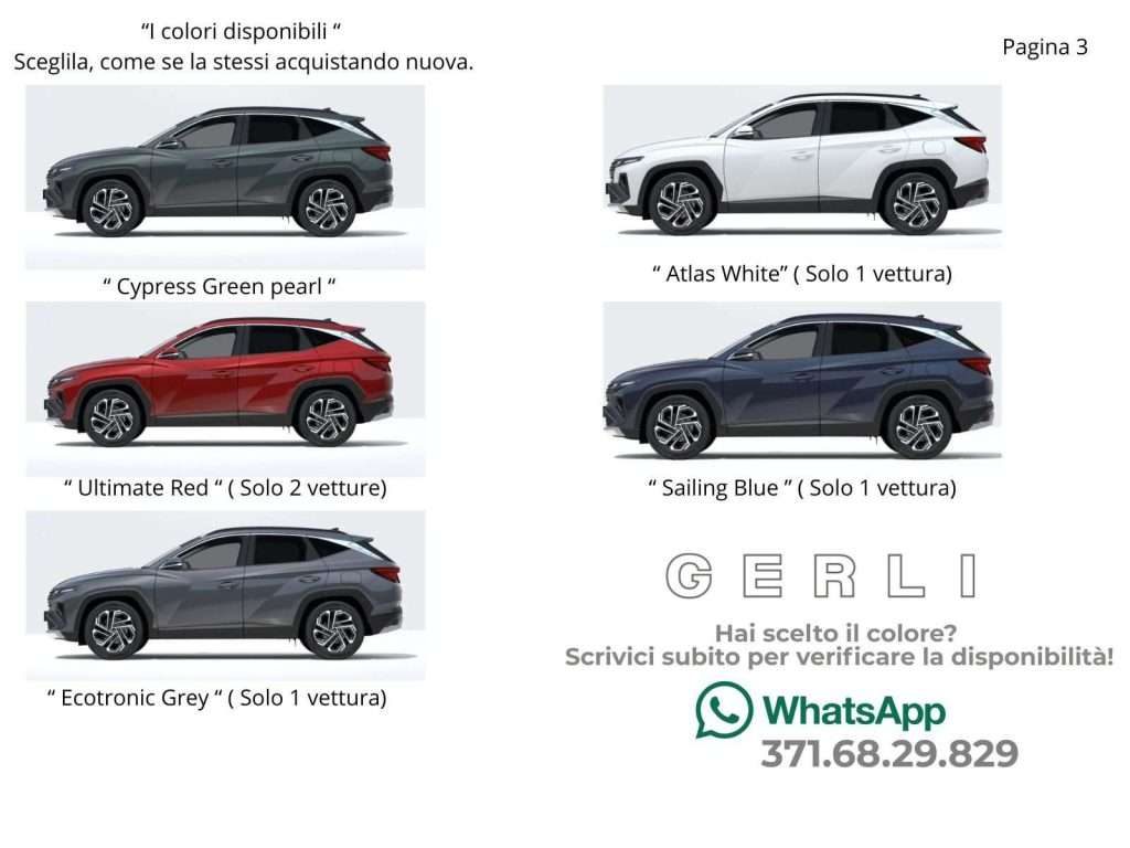 HYUNDAI Tucson 1.6 hev Exellence 2wd auto-KM ZERO 11/25 PROMO 48