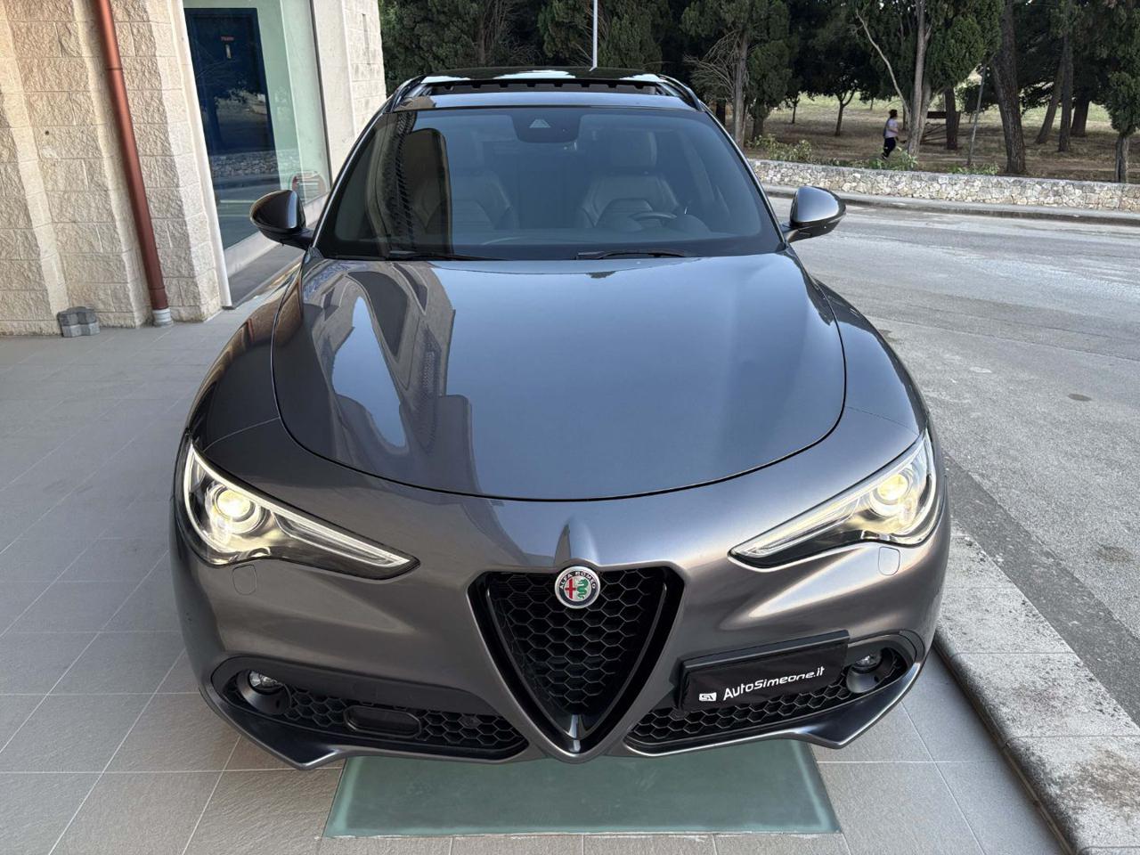 ALFA ROMEO Stelvio 2.2 Turbodiesel 210 CV AT8 Q4 Veloce TETTO - 2