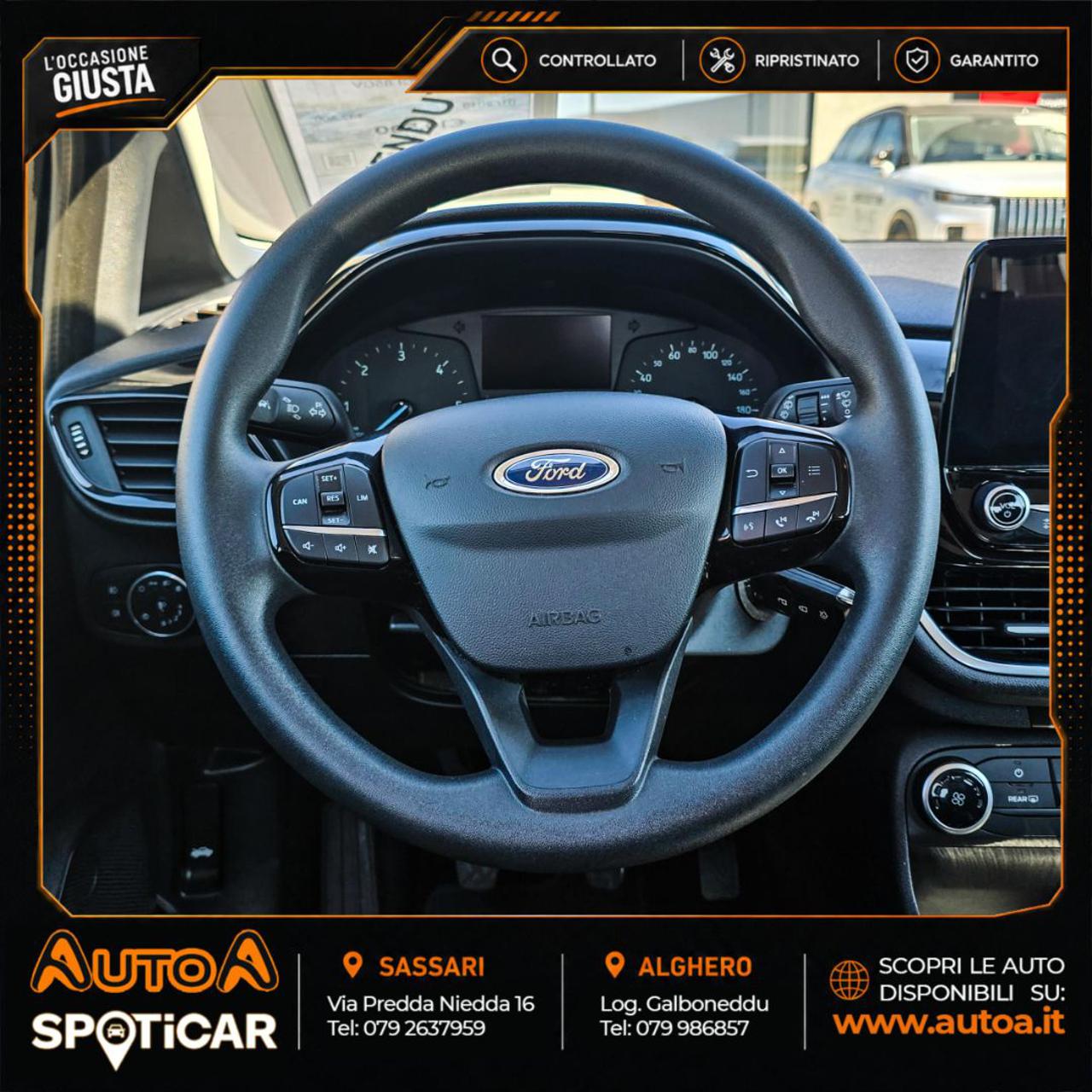 FORD Fiesta 1.5 EcoBlue 5 porte Plus - 13