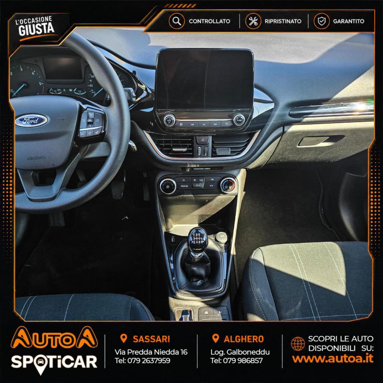 FORD Fiesta 1.5 EcoBlue 5 porte Plus - 14